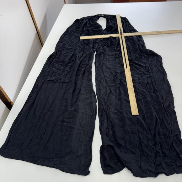 Zara Woman Vest Womens Small Lightweight Open Front Pockets Chic Long Gauzy - Picture 5 of 6